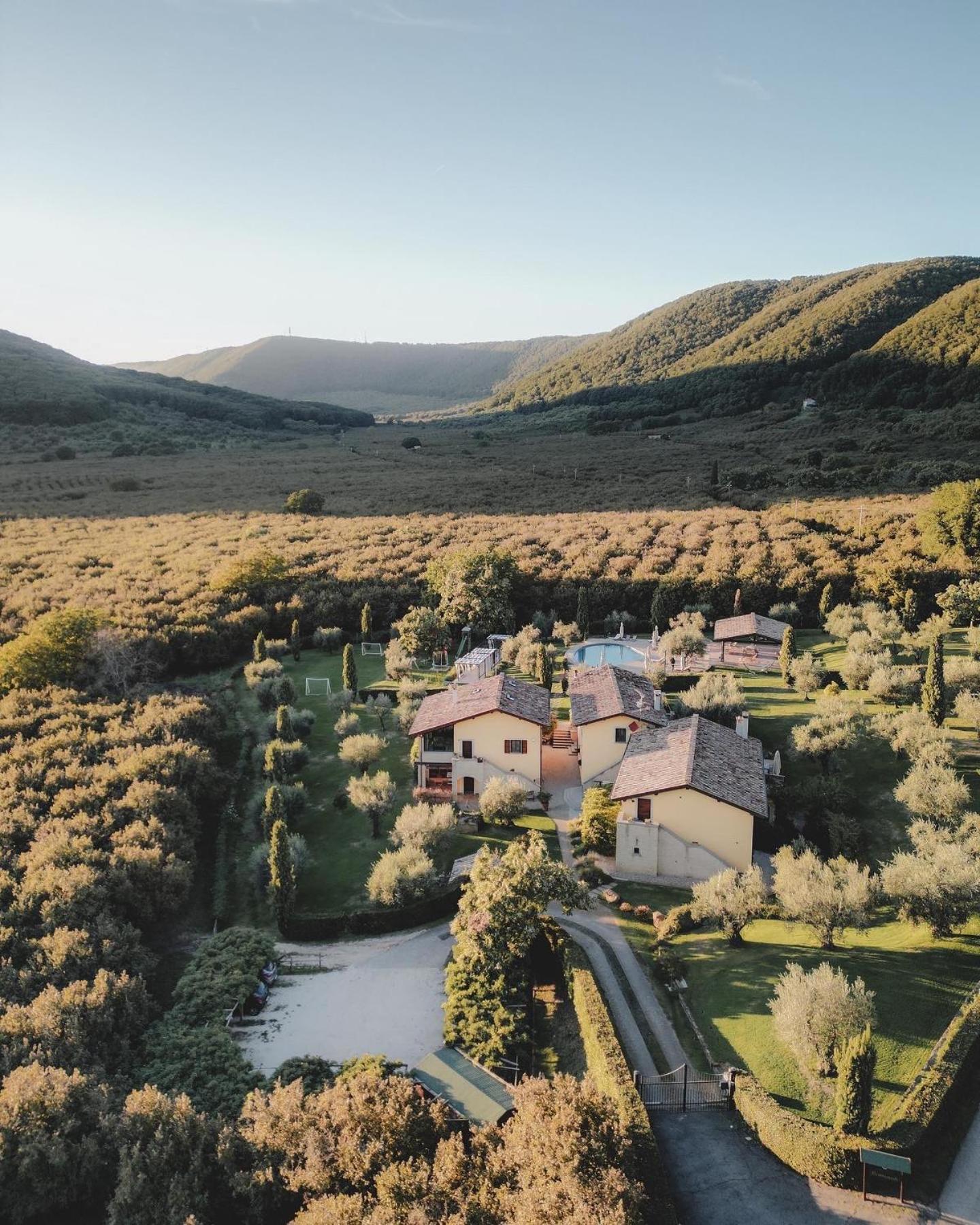 Agriturismo La Valle Di Vico Caprarola Exteriör bild