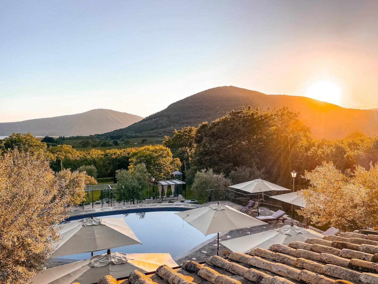 Agriturismo La Valle Di Vico Caprarola Exteriör bild