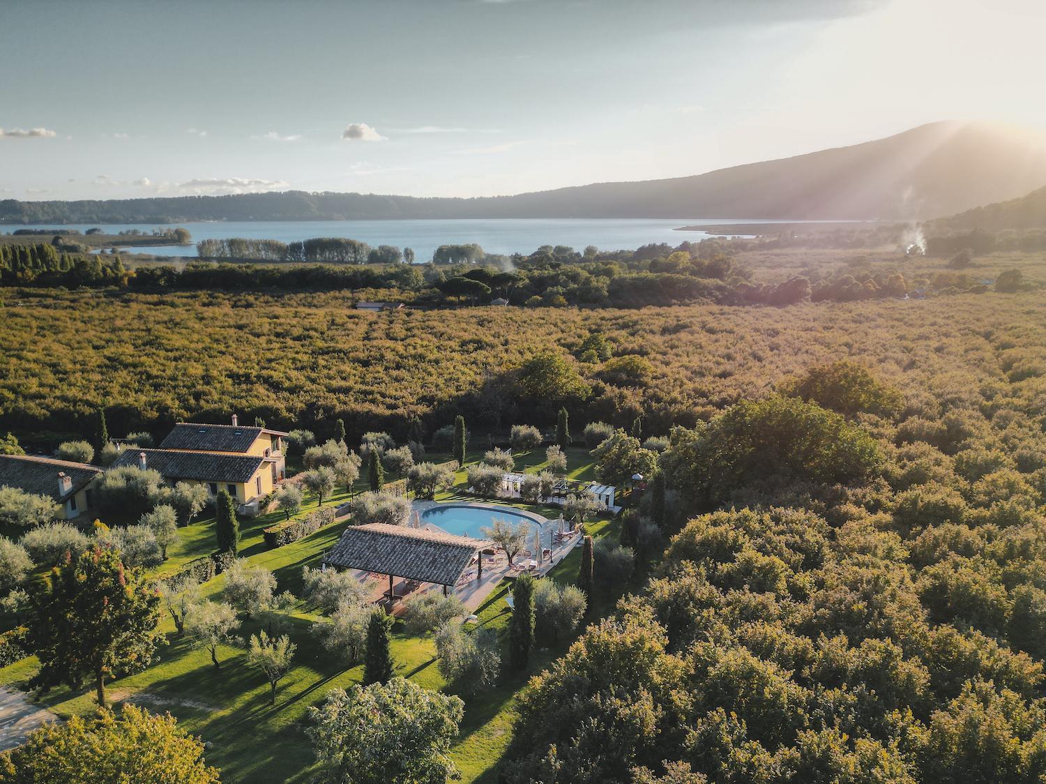Agriturismo La Valle Di Vico Caprarola Exteriör bild